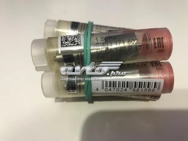 Tobera de inyector diésel 0433171802 Bosch
