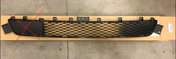 Parrilla 622546HJ1A Nissan/Infiniti