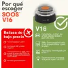 Luz de Emergencia V16 SOOSV168437028443021 Soos