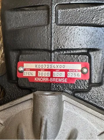 Compresor de aire de suspensión neumática (Camión) KNORR-BREMSE K007254X00
