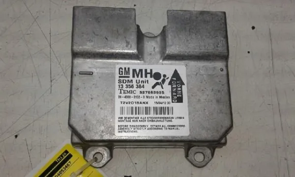 Módulo de control de airbag 13356384 Opel