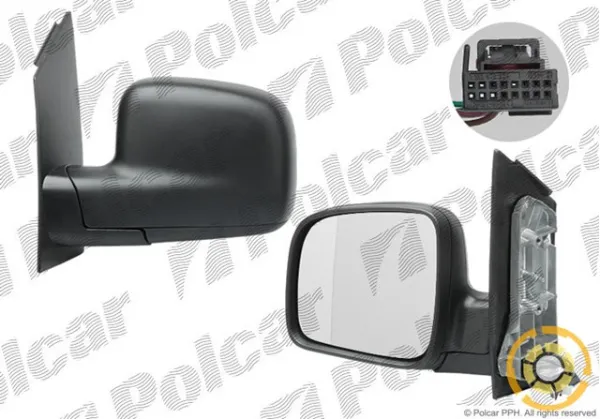 Cubierta De Espejo Retrovisor Izquierdo 9575514E Polcar