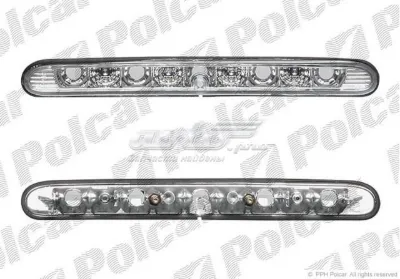 Moldura de puerta del maletero (puerta trasera 3/5) POLCAR 572391