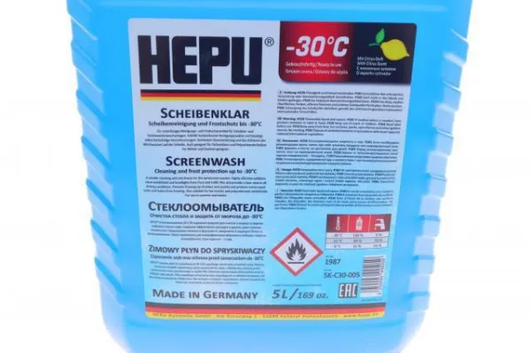 Líquido limpiaparabrisas SKC30005 Hepu