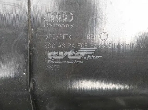 Parrilla 8V3853651AB3FZ VAG