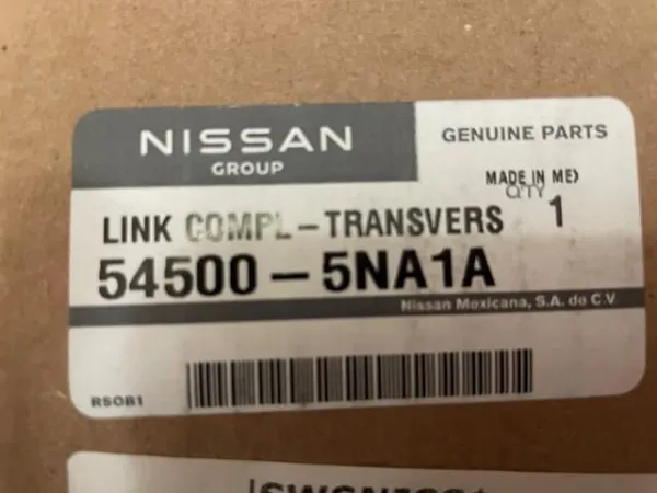Brazo inferior derecho de la suspensión delantera 545005NA1A Nissan/Infiniti