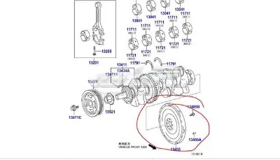 Disco de embrague TOYOTA 3127030010