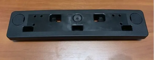 Soporte de matrícula delantera KB9M50171 Mazda