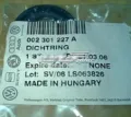 Retén del eje primario de la transmisión Volkswagen Caddy 9K9