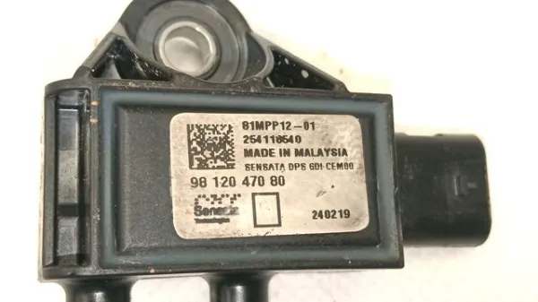 Sensor de presion gases de escape 9812047080 Opel