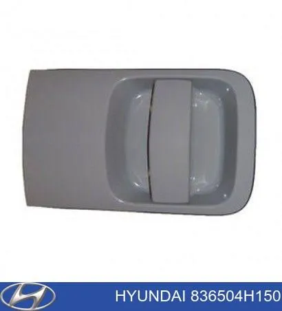 Manija exterior izquierda de puerta corrediza 836504H150 Hyundai/Kia