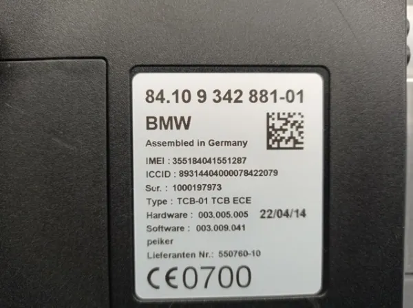  8410934288101 BMW