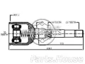 Junta homocinética exterior delantera izquierda Chrysler Voyager 