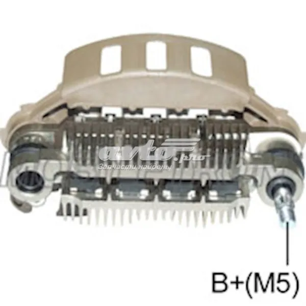 Puente de diodos, alternador 91174654 General Motors