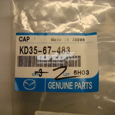 Tapa de depósito del agua de lavado MAZDA KD3567483