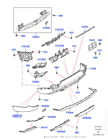  LR181667 Land Rover