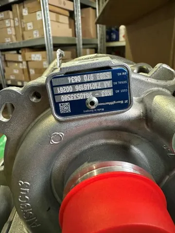 Turbocompresor 9840533580 Peugeot/Citroen